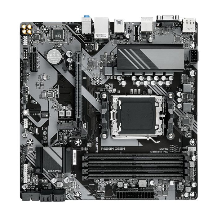 Mainboard GIGABYTE AMD A620 micro ATX 4xSlots DDR5 – 4