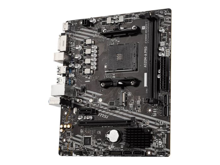 MSI A520M-A PRO AM4 M-ATX MB – 3
