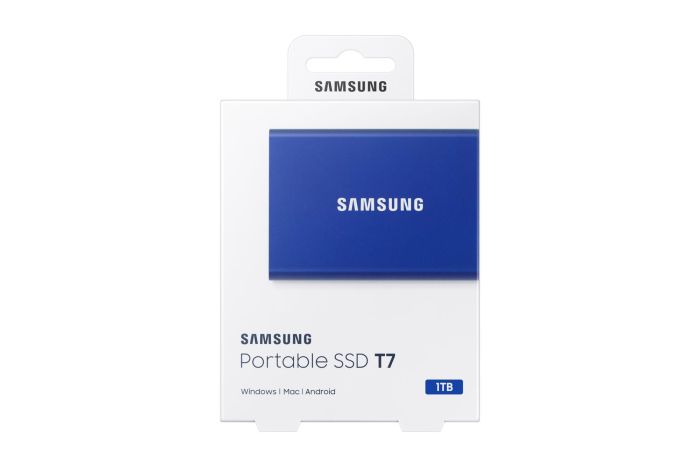 External SSD SAMSUNG T7 1TB – 8