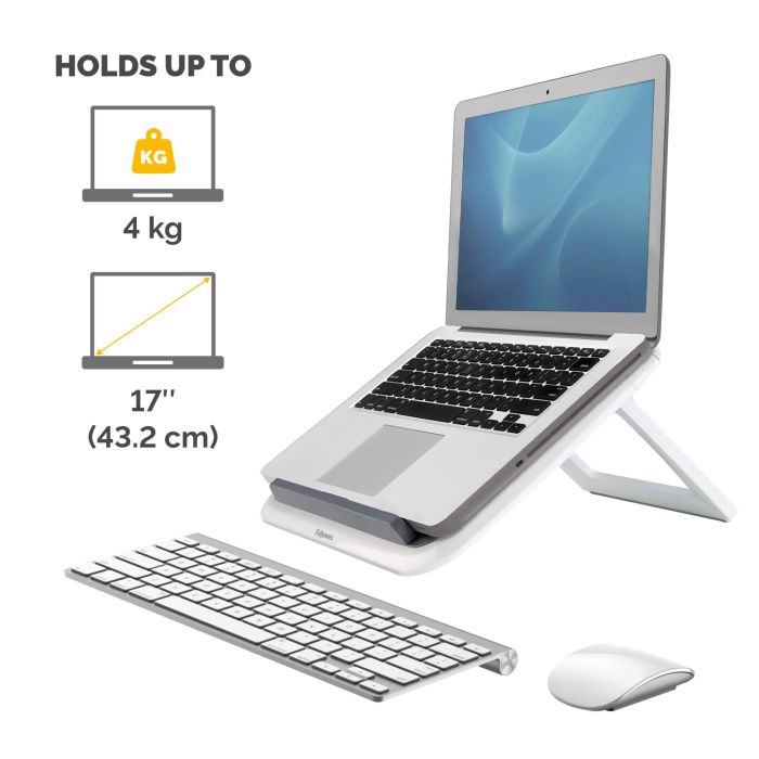 NB ACC STAND QUICK LIFT WHITE/I-SPIRE /17" 8210101 FELLOWES – 3