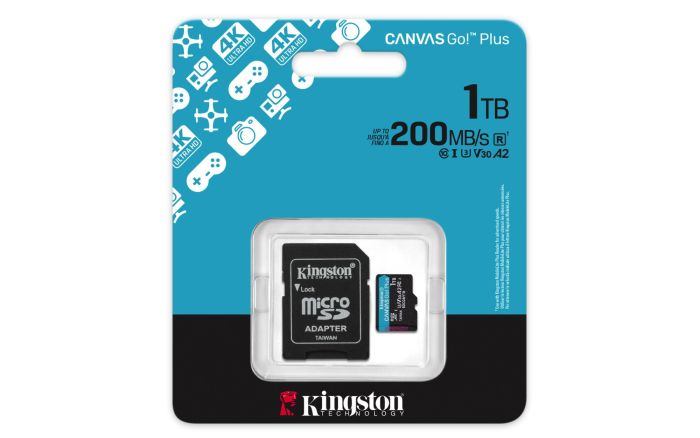 MEMORY MICRO SDXC 1TB UHS-I/W/A SDCG4/1TB KINGSTON – 5