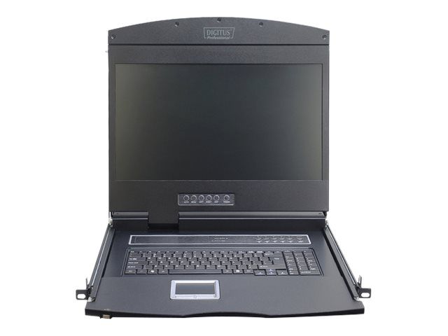 DIGITUS Modular console with 19i TFT
