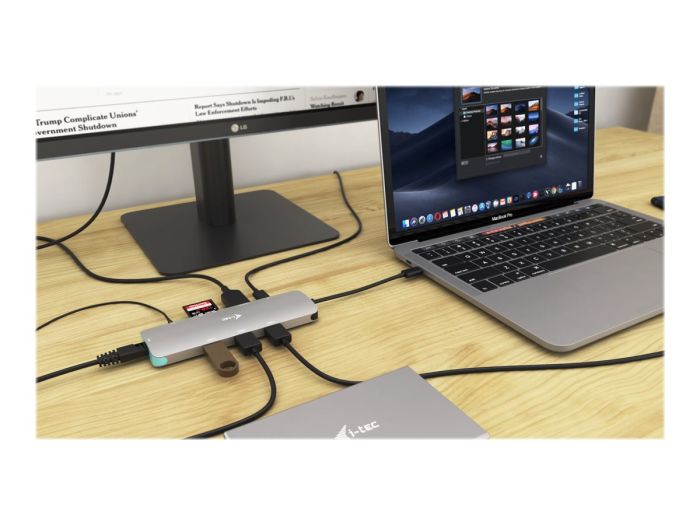 I-TEC USB C MetalNanoDock 4K HDMI+PD100W – 4