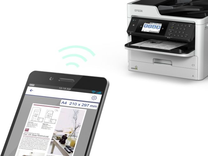 Epson WorkForce Pro WF-M5799DWF Spausdintuvas rašalinis B/W MFP A4, Counter From 60K to 100K (Used) – 16