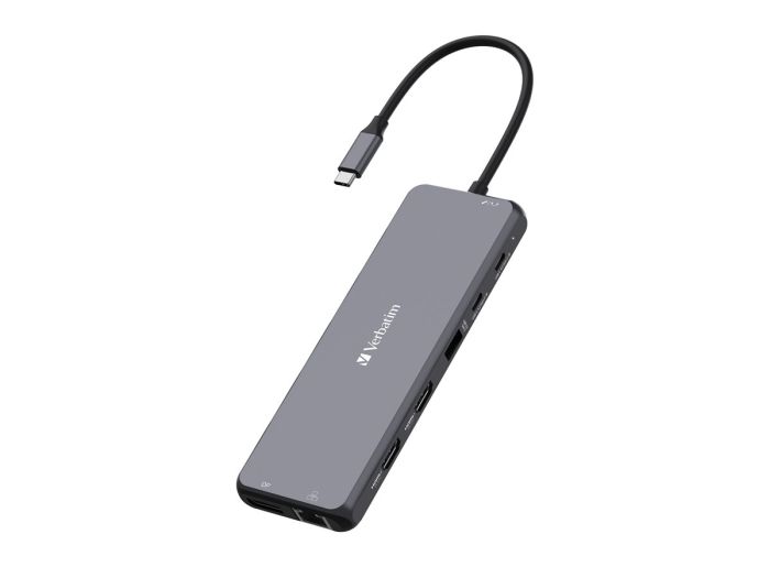 VERBATIM USB-C Pro Multiport Hub 13 Port – 8