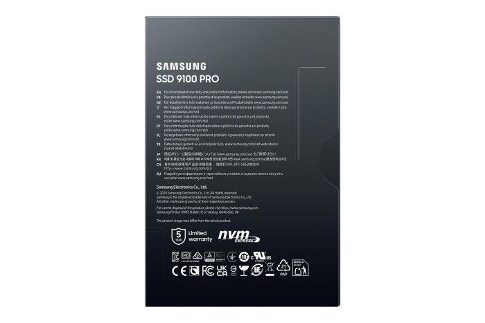 SSD SAMSUNG 9100 PRO 4TB – 7