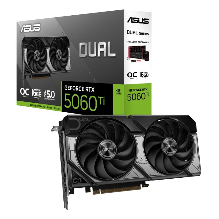 Graphics Card ASUS NVIDIA GeForce RTX 5060 Ti GDDR7 16GB – 15