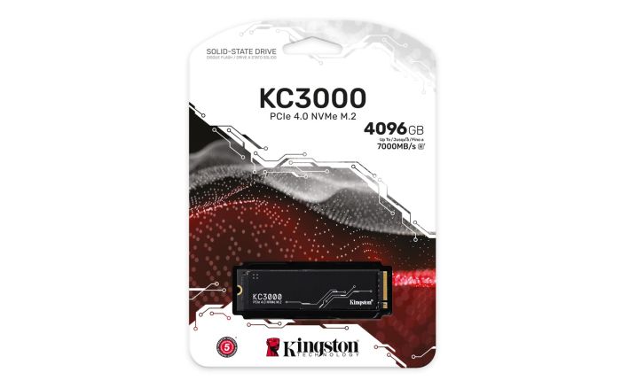 SSD KINGSTON KC3000 4TB – 4