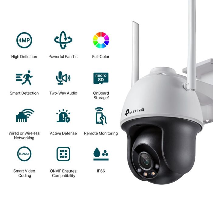 WRL CAMERA 4MP PAN/TILT/VIGI C540-W(4MM) TP-LINK – 2