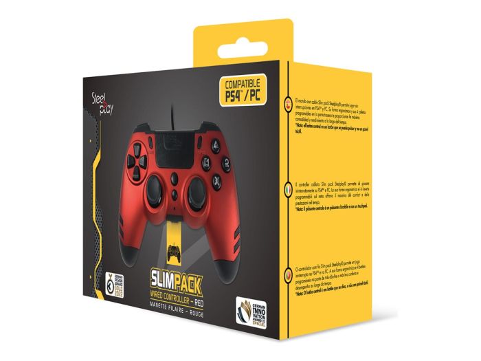LEXIP X STEELPLAY Wired Controller Red – 2