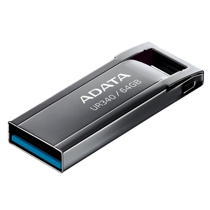 MEMORY DRIVE FLASH USB3.2 64GB/BLACK AROY-UR340-64GBK ADATA – 3