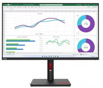 Lenovo Thinkvision T32h-30/ 31.5" Qhd (2560x1440) IPS Display/ Anti-glare/