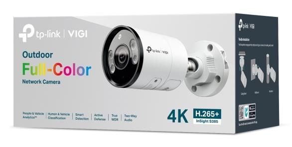 NET CAMERA BULLET H.265+ 8MP/INSIGHT S385(4MM) TP-LINK – 4