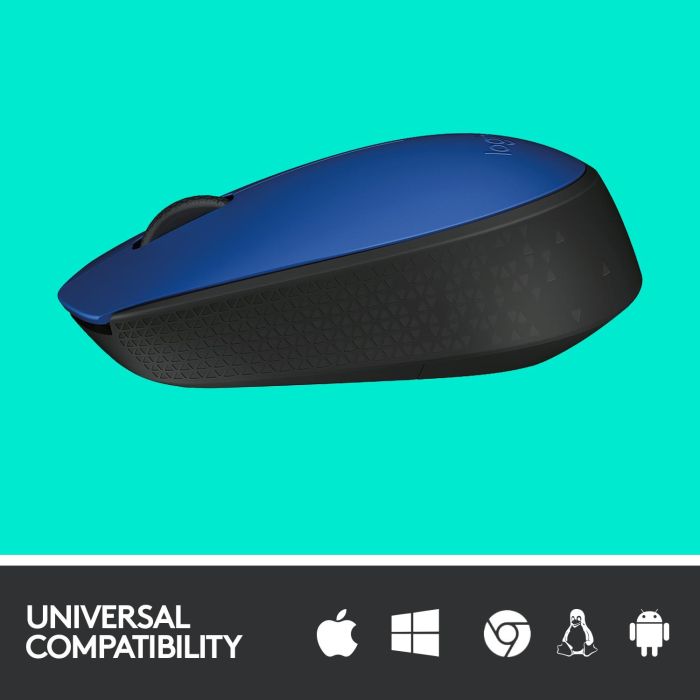 MOUSE USB OPTICAL WRL M171/BLUE 910-004640 LOGITECH – 8