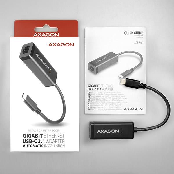 NET ADAPTER USB-C 1GB/ADE-SRC AXAGON – 11