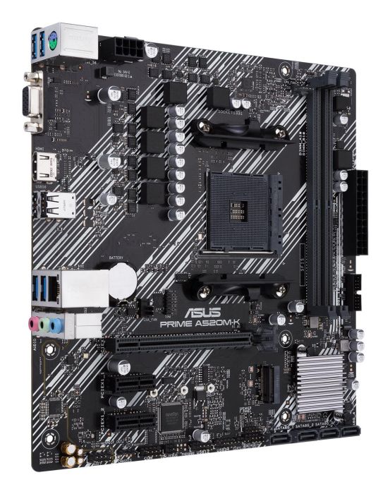 Mainboard ASUS AMD A520 SAM4 MicroATX 2xPCI-Express 3.0 1x DDR4 – 3