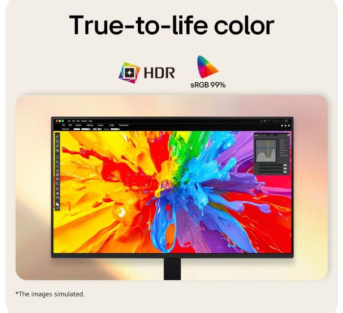 LCD Monitor LG LCD 27U411B-B 27" Full HD – 5