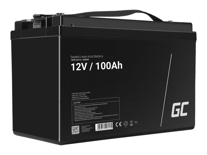 GREENCELL Battery AGM 12V 100Ah – 5