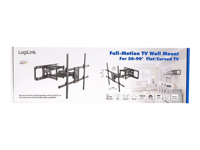 LOGILINK BP0151 TV wall mount 50-90 75kg – 2