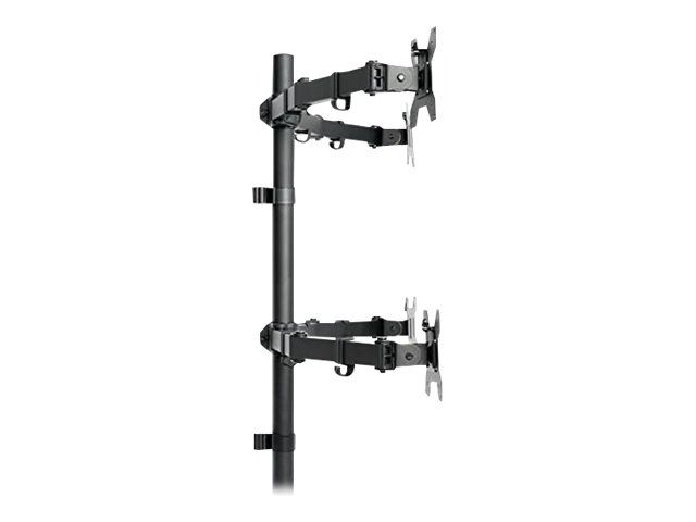 TECHLY 027521 Quadruple desk monitor arm – 2