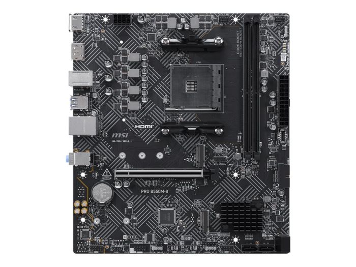 MSI PRO B550M-B AM4 1xHDMI 1xDP