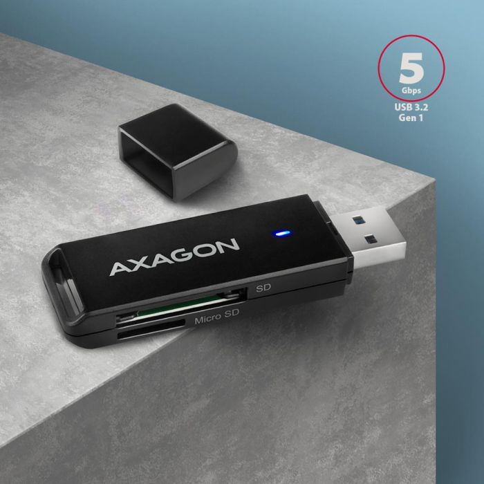 MEMORY READER USB3.2/SD/MICROSD CRE-S2N AXAGON – 2