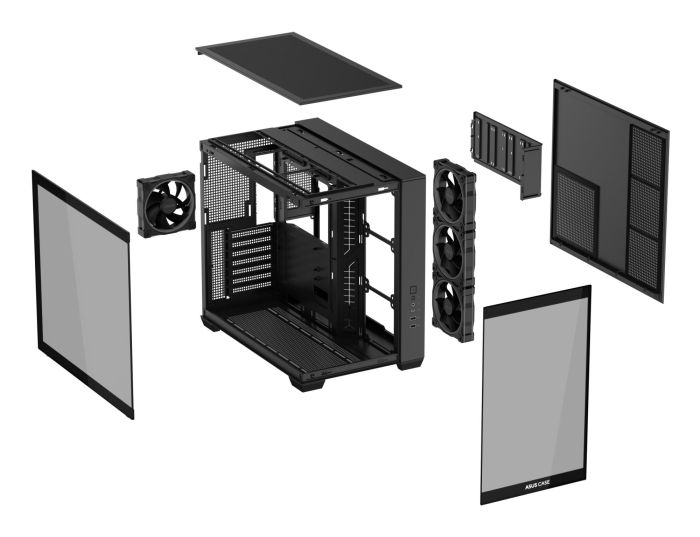 Case ASUS ATX/micro ATX/Mini-ITX Black PC – 15