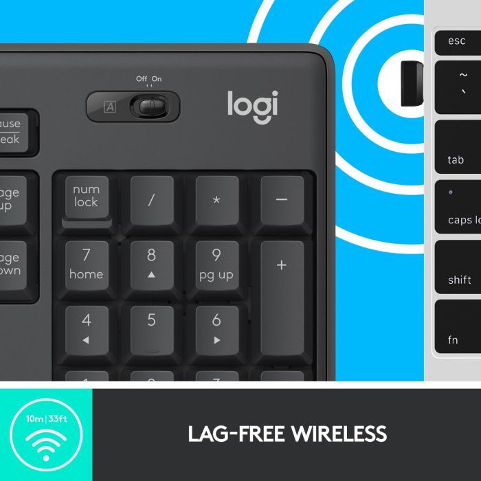 KEYBOARD +MOUSE COMBO MK295/ENG 920-009800 LOGITECH – 13
