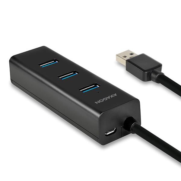 I/O HUB USB3.0 4PORT CHARGING/0.3M HUE-S2B AXAGON – 2