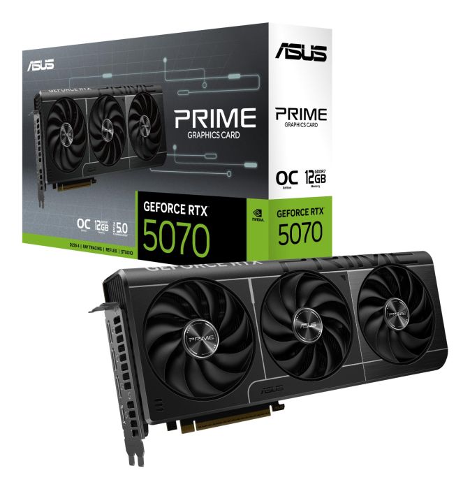Graphics Card ASUS NVIDIA GeForce RTX 5070 GDDR7 12GB – 11