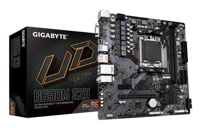 Mainboard GIGABYTE AMD B650 micro ATX 2xSlots B650M S2H (rev. 1.4) DDR5