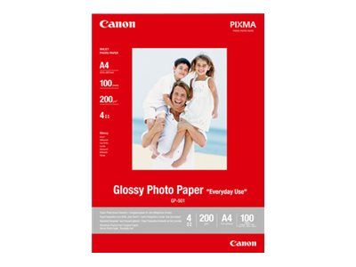 CANON GP-501 photo paper glossy A4 100Bl