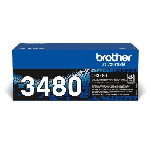 Brother TN-3480 (TN3480) Lazerinė kasetė, Juoda – 5
