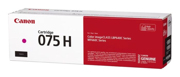 Canon CRG 075H M (6367C002) Lazerinė kasetė, Purpurinė – 5