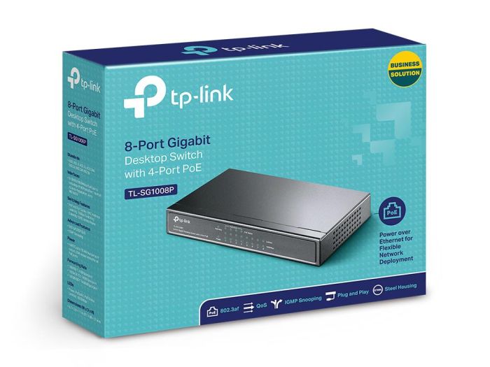 Switch TP-LINK TL-SG1008P – 4