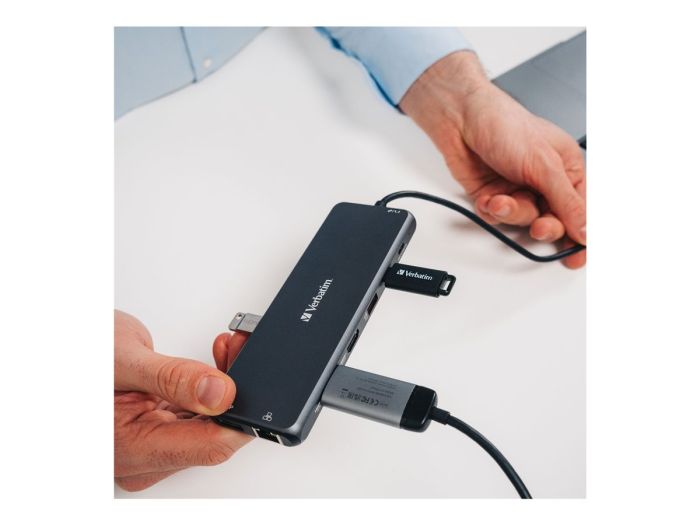 VERBATIM USB-C Pro Multiport Hub 13 Port – 6