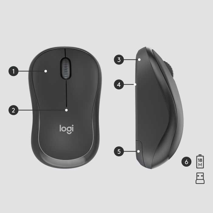 KEYBOARD +MOUSE COMBO MK295/ENG 920-009800 LOGITECH – 7