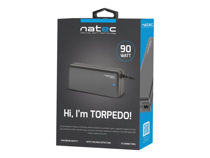NATEC NZU-0991 Universal Laptop AC Adapt – 5