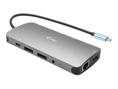 I-TEC USB-C Metal Nano Dock 3xDisplay+PD – 5