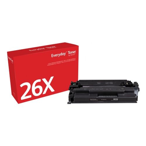 Xerox Everyday For HP 26X (CF226X) High, Lazerinė kasetė, Juoda – 6
