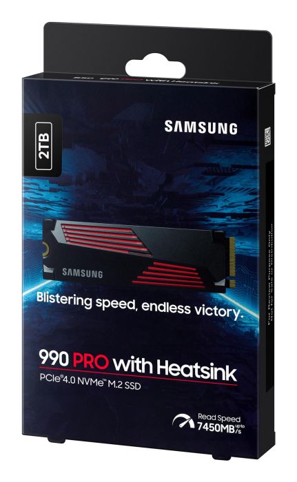 SSD SAMSUNG 990 PRO with Heatsink 2TB – 10