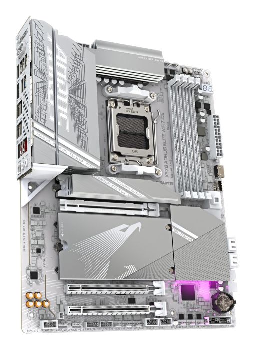 Mainboard GIGABYTE AMD X870 ATX 4xSlots X870 AORUS ELITE WIFI7 ICE DDR5 – 3
