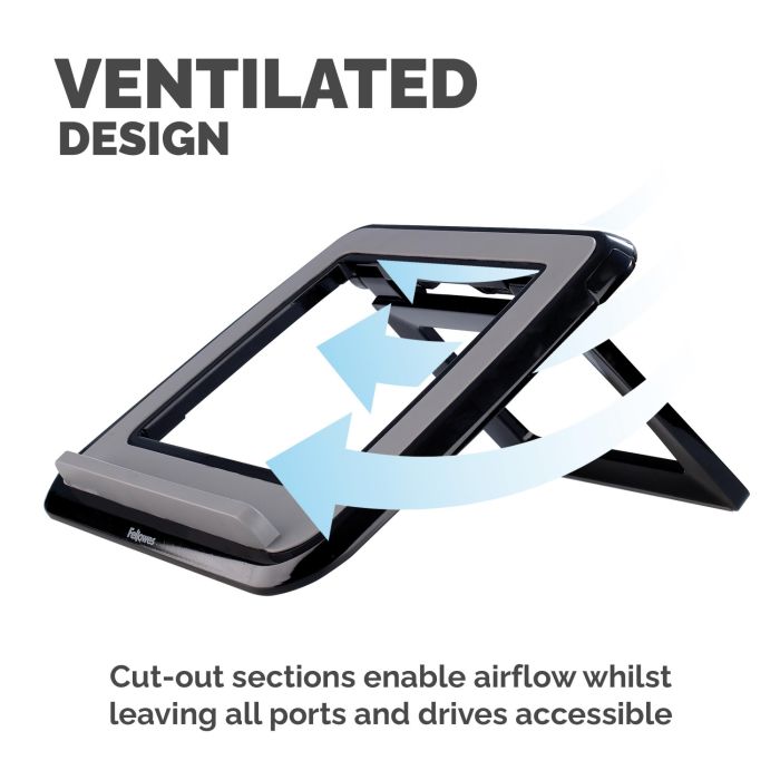 NB ACC STAND QUICK LIFT BLACK/I-SPIRE /17" 8212001 FELLOWES – 6