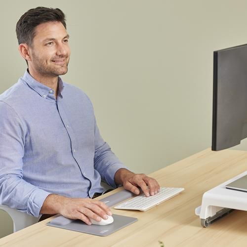 KEYBOARD ACC WRIST RESTS/COMPACT GRY 100142571 FELLOWES – 4