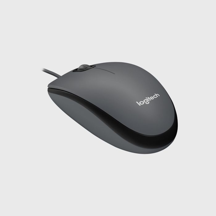 MOUSE USB OPTICAL M100/BLACK 910-006652 LOGITECH – 4