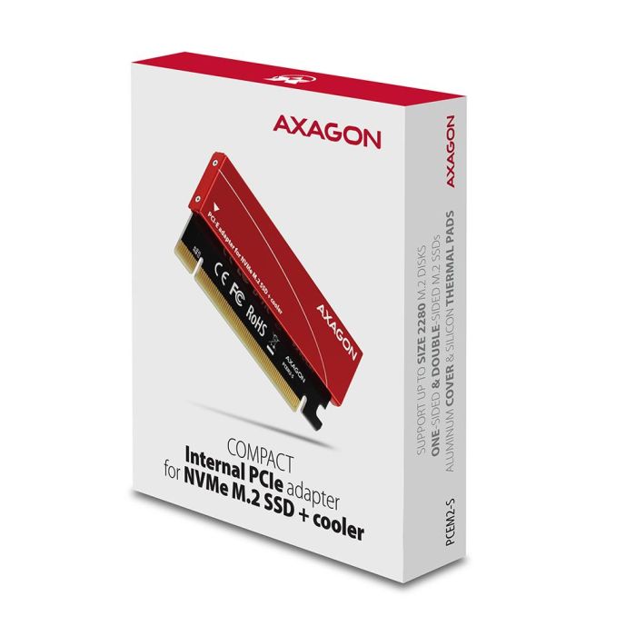 SSD ACC ADAPTER M.2/NVME/PCEM2-S AXAGON – 3