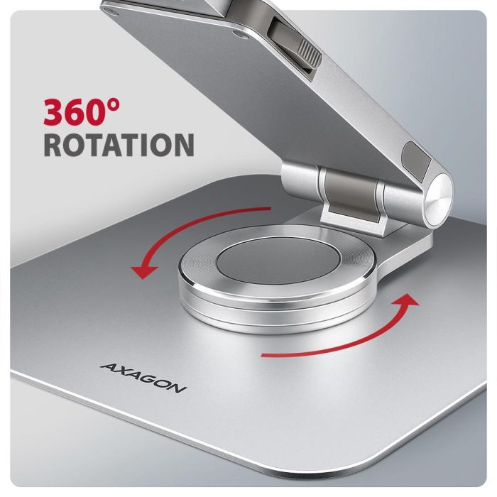 NB ACC STAND 10-17" ROTATING/ALUMINUM STND-LR AXAGON – 5