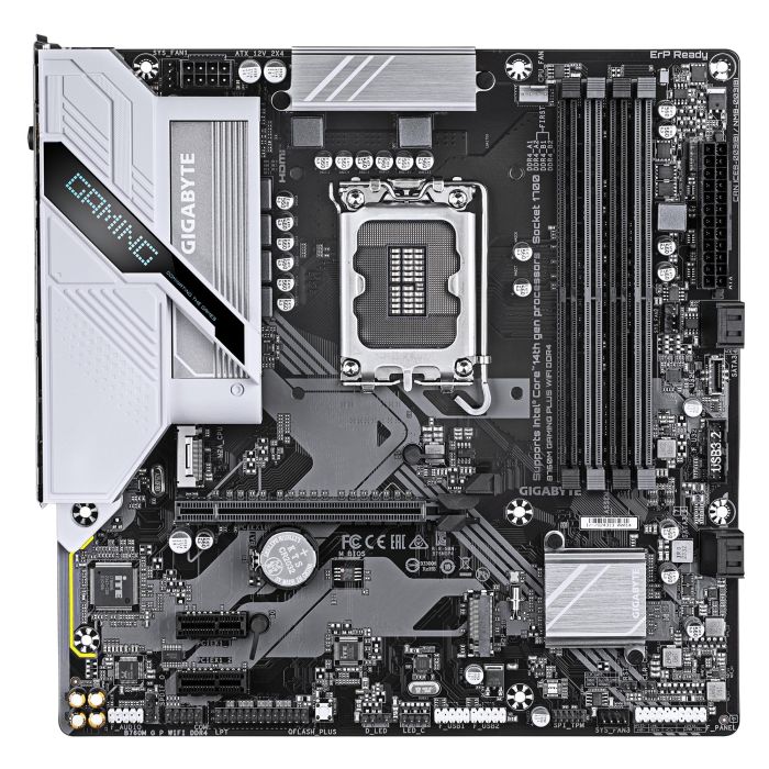Mainboard GIGABYTE Intel B760 LGA 1700 micro ATX 4xSlots DDR4 – 2