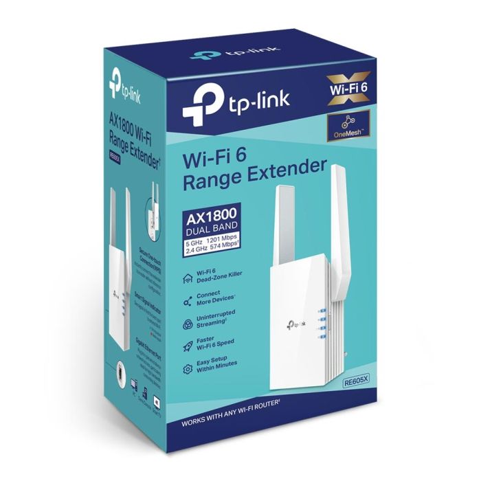 WRL RANGE EXTENDER 1800MBPS/RE605X TP-LINK – 9