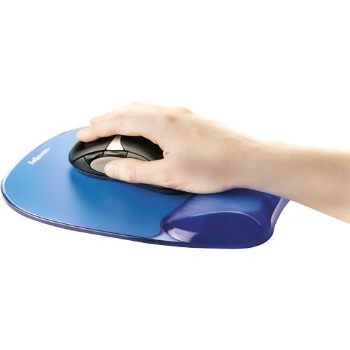 MOUSE PAD CRYSTAL GEL/BLUE 9114120 FELLOWES – 5